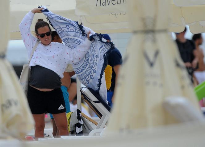 Olga Frycz haftuje na plaży