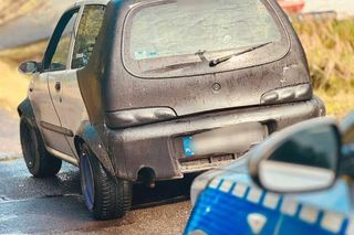 18-latek jeździł gratem. Mógł się rozpaść w każdej chwili