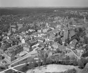 Olsztyn na zdjęciach lotniczych. Zobacz, jak wyglądał ponad 100 lat temu