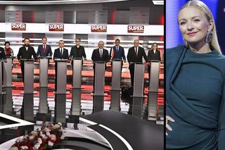 Barbara Kurdej-Szatan nagle przywołana w debacie prezydenckiej Super Expressu! Niezręczna sytuacja w studiu