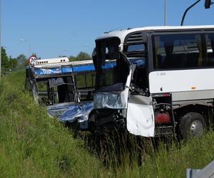 Kraksa autobusów w Nowej Hucie. Nie żyje 61-letni kierowca MPK