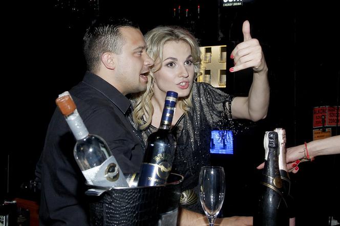 Michalina Manios na urodzinach