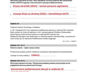 Matura 2025 WOS rozszerzony: odpowiedzi do wszystkich zadań z arkusza CKE - Formuła 2015 [13.05.2025]
