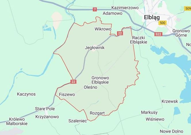 7. Gmina Gronowo Elbląskie (powiat elbląski)