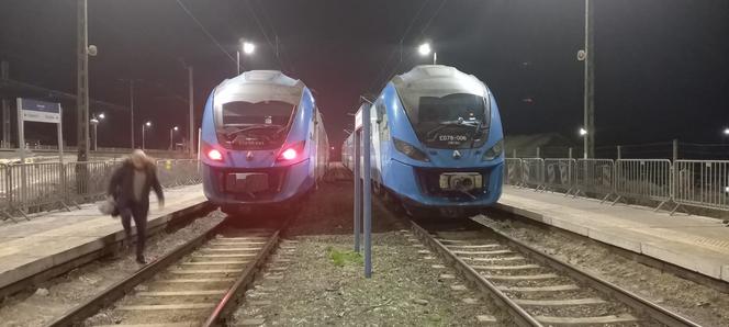 Lokomotywa zderzyła się ze składem towarowym