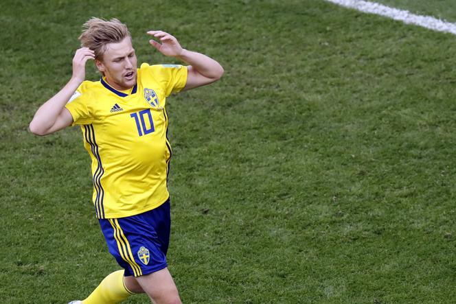 Grupa F: Mecz Meksyk-Szwecja. Emil Forsberg