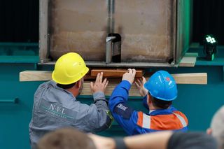 Minister obrony Boris Pistorius uczestniczył w ceremonii położenia stępki pierwszej fregaty typu F126