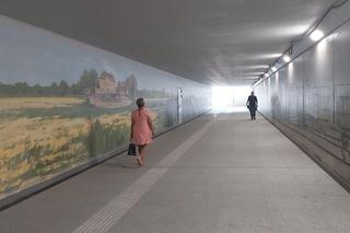 Nowe przejście ozdobione muralami w Czechowicach-Dziedzicach