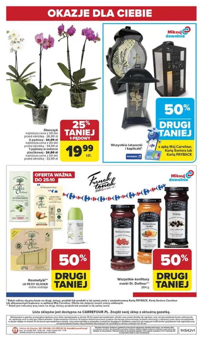 Ceny zniczy - Carrefour