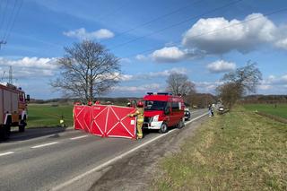 Starkowa Huta. 20-latka nie żyje. Motorower zderzył się z volkswagenem