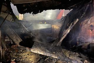 Pożar w Turznie koło Torunia. Ogień na terenie składu węgla