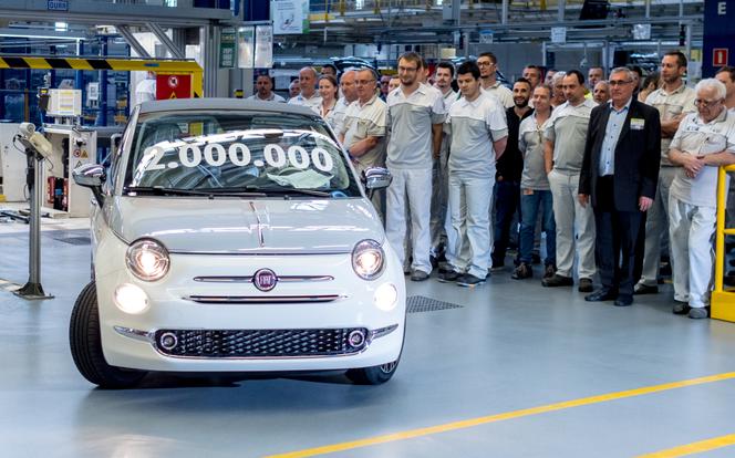 Dwumilionowy Fiat 500 z zakładów w Tychach