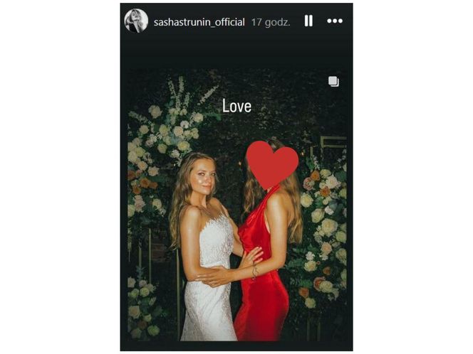 Sasha Strunin - ślub