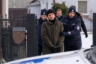 M jak miłość odc. 1863. Święcicki (Artur Paczesny), Natalka (Dominika Suchecka), Rafał (Jakub Kucner), Andrzej Budzyński (Krystian Wieczorek)