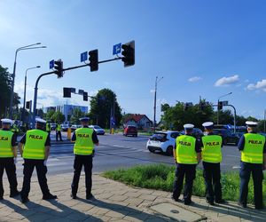 Mazowieccy policjanci rywalizowali o to kto najlepiej kieruje ruchem