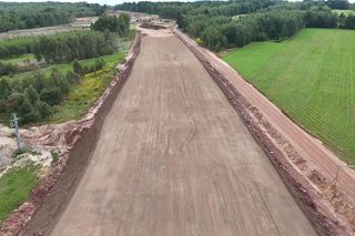 Budowa S74 Mniów - Kielce. Wrzesień 2025