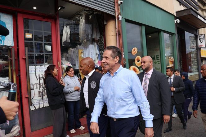 Eric Adams poparł Andrew Cuomo w wyborach na burmistrza NYC