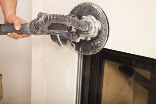 Żyrafa, czyli szlifierka do gipsu na wysięgniku