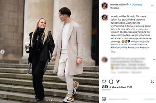 Monika Miller z ukochanym