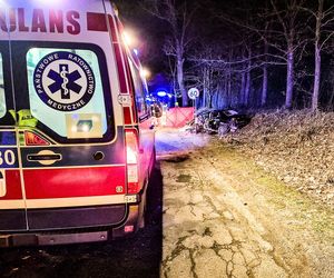Tragiczny wypadek pod Dobrzykami. Mateusz zginął 400 metrów od domu