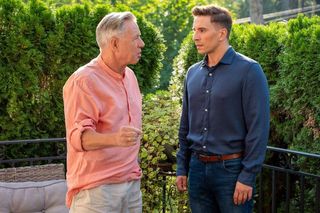 Barwy szczęścia odc. 3126: Henryk (Zbigniew Suszyński), Tomasz Kępski (Jakub Sokołowski)