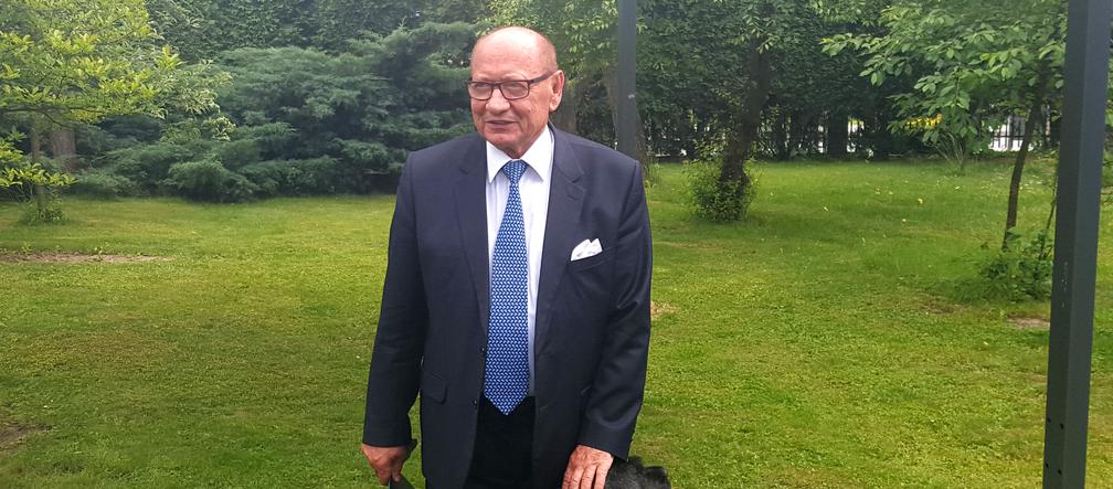 Prezydent Rzeszowa zaprosił dziennikarzy do swojego ogrodu