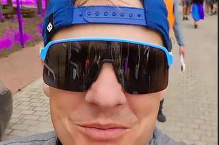 Marcin Mroczek  na pielgrzymce