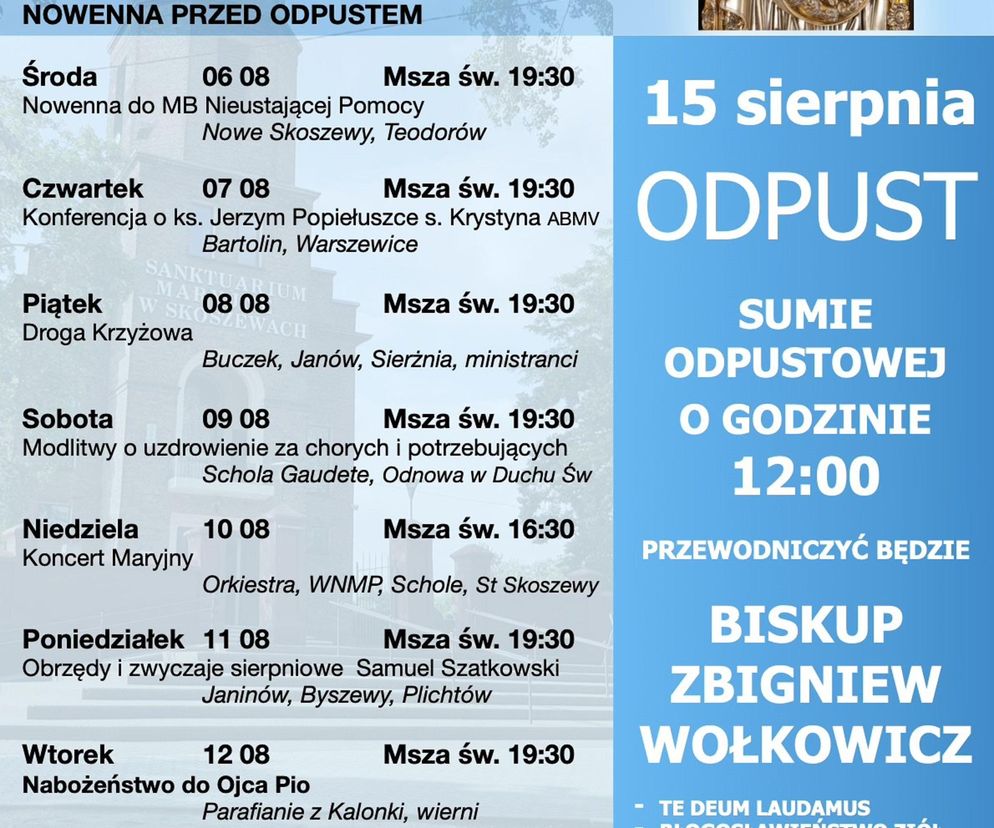 Ukryte życie parafii 8 sierpnia 2025