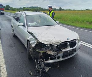 Groźny wypadek w Miłocicach: Toyota zderzyła się z BMW. Są ranni, w tym małe dziecko!