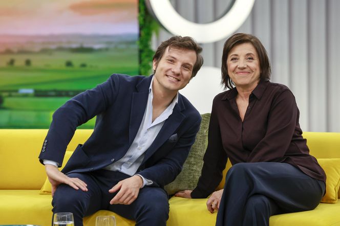 Syn Piotra Gąsowskiego i Hanny Śleszyńskiej w "Halo, tu Polsat"