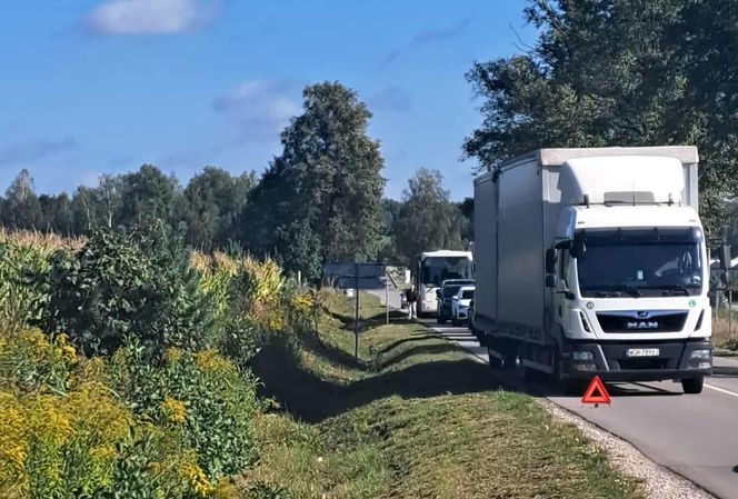 Wypadek w Krześlinie