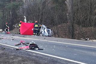 Tragiczny wypadek na trasie Toruń - Bydgoszcz! Nie żyje kierowca, droga zablokowana! [ZDJĘCIA]