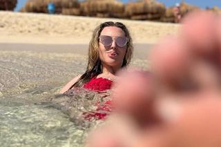 Blanka Świercz z Rolnika wrzuciła ponętne fotki z wakacji. Obok niej tajemniczy mężczyzna. Już go nie ukrywa