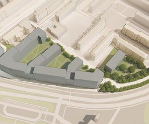 Projekt osiedla mieszkaniowego przy ul. Bohaterów Monte Cassino w Białymstoku