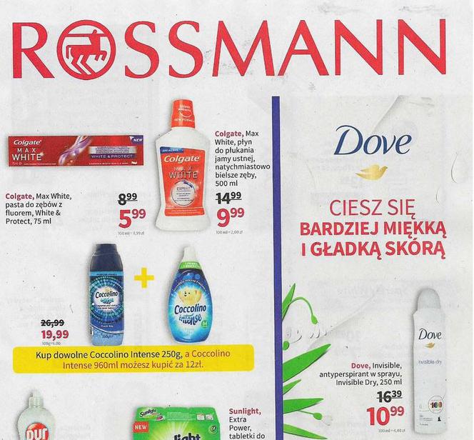 promocja 2+2 na Dzień Kobiet w Rossmannie 