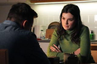 Barwy szczęścia odc. 3194. Błażej Modrzycki (Piotr Ligienza), Weronika (Maria Świłpa)