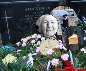 Skromny pogrzeb mamy Tomasza Stockingera. Barbara Barska spoczęła w grobie męża na Cmentarzu Bródnowskim
