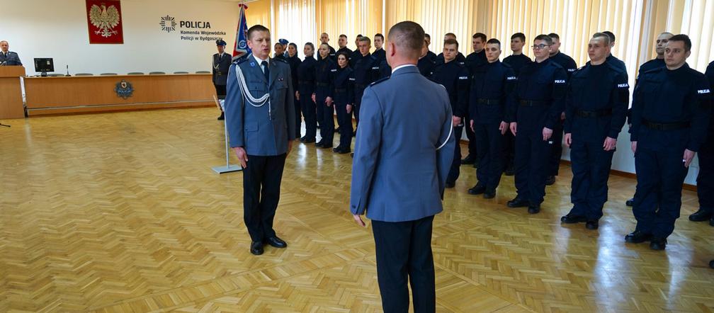 Bydgoszcz ma nowych policjantów. Zobacz ich zdjęcia 