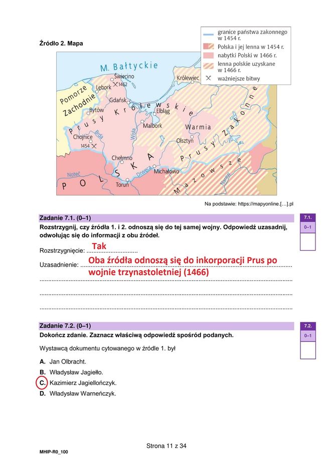 Matura historia 2025: Odpowiedzi i arkusze CKE [19.05.2025] nowa formuła 2023	