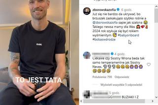 Tak córka Zborowskiej zakomunikowała, że mama jest w ciąży. Wiktor Zborowski będzie miał czwartą wnuczkę