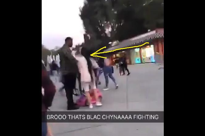 Blac Chyna atakuje ludzi w parku