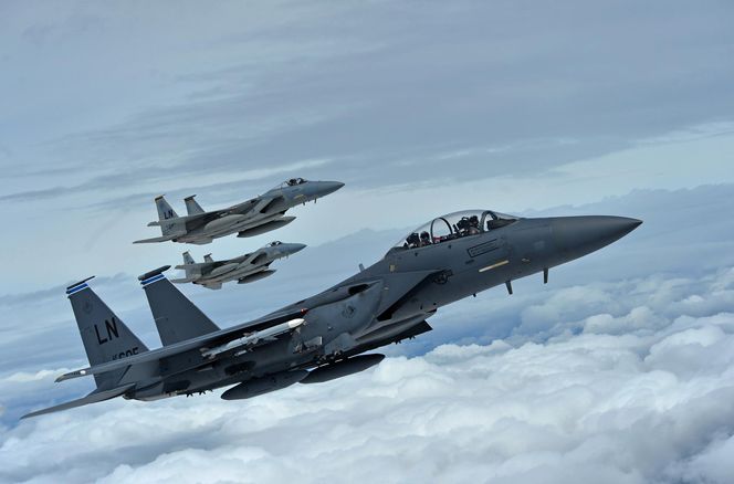 F-15E Strike Eagle z Lakenheath