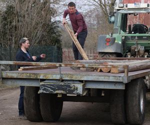 Justyna i Mateusz z serialu Rolnicy. Podlasie
