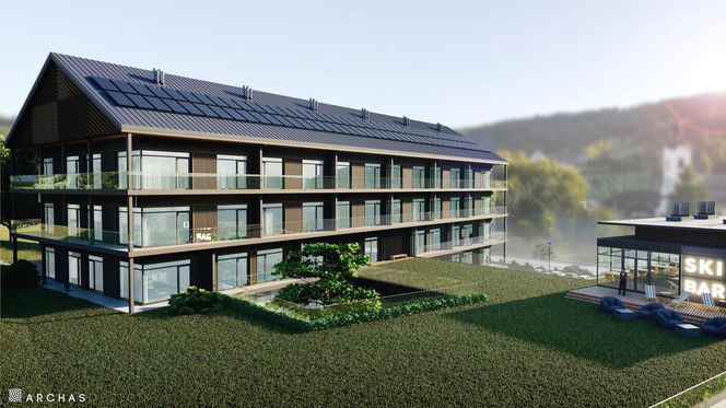 Hotel w Brennej (Beskid Śląski) z pozwoleniem na budowę