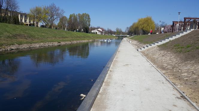 Bulwary Czarnej Przemszy w Będzinie