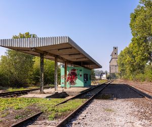 Wieża do nawęglania parowozów - Warszawa-Odolany