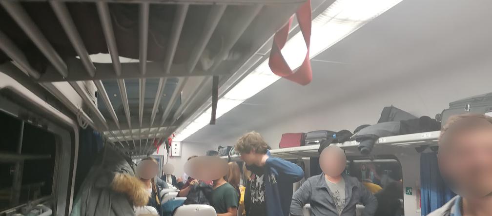Koszmar w pociągu TLK Hańcza