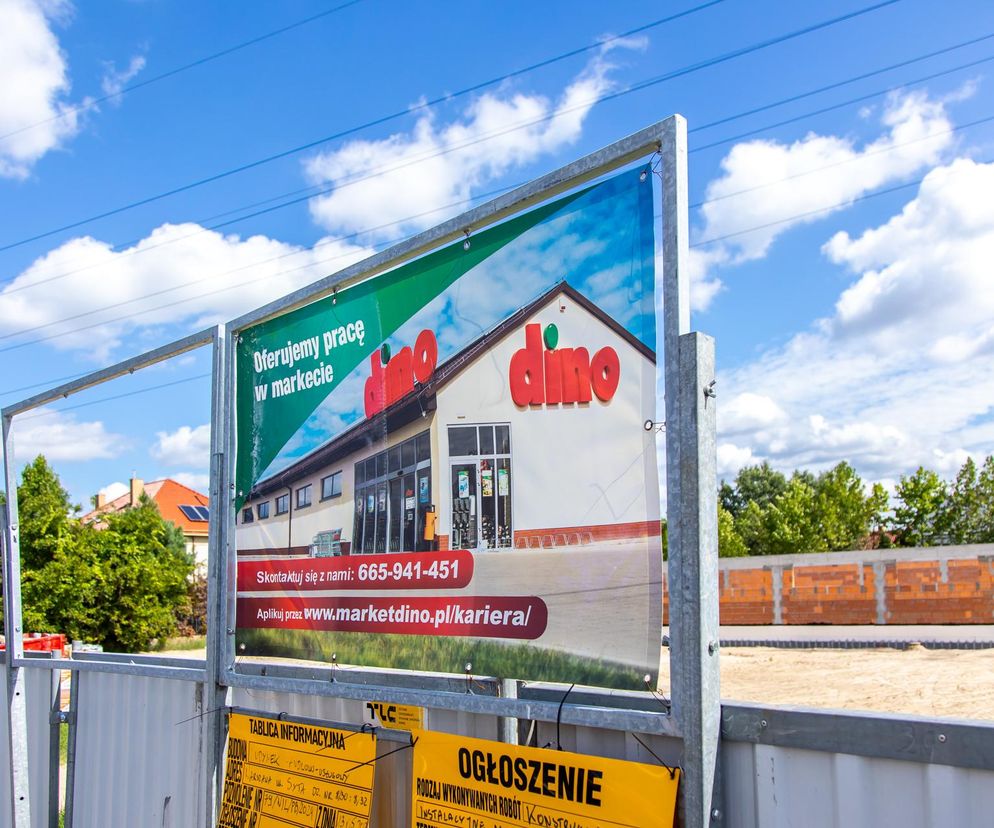 Nowe sklepy Dino w Polsce w 2025 roku. Znamy listę miejscowości