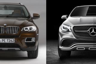 Mercedes-Benz Concept Coupe SUV kontra BMW X6