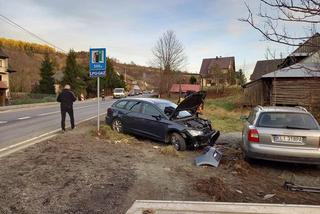 FATALNY WYPADEK w Lubomierzu! Dwie osoby trafiły do szpitala